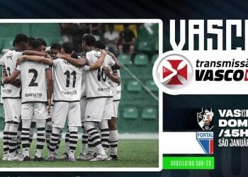 Sub-23: Acompanhe Vasco x Fortaleza, pela competição de Aspirantes do Brasileiro
