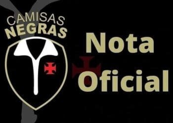 Grupo Camisas Negras emite comunicado a respeito da administração vascaína e da eliminação na Copa do Brasil