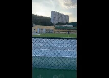 Adversário do Vasco nesta quinta-feira, o Cuiabá realizou seus treinos na Escola de Educação Física do Exército, localizada na Urca.