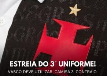 Estreia do 3º uniforme será contra o Bahia em São Januário; a camisa 4 homenageará os 50 anos do primeiro título brasileiro