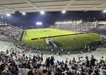 Veja a imagem de São Januário a poucos minutos do início da partida entre Vasco e Cuiabá.