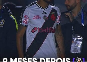 Contra o Cuiabá, Jair fez seu retorno aos gramados após uma ausência de 9 meses devido a uma lesão.