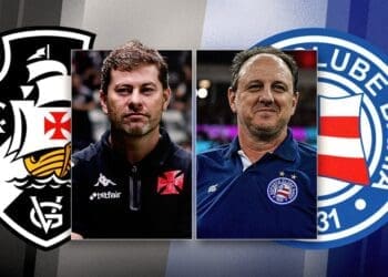 Adversários na luta contra o rebaixamento em 2023, Vasco e Bahia agora buscam uma vaga na Libertadores