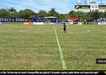 Sub-07: Vasco supera o Boavista com uma vitória de 4 a 0 na Copa Rio Kids