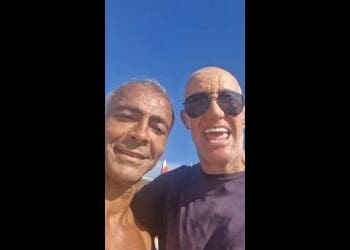 Amin Khader e Romário compartilham vídeo dizendo ‘Vascão’; assista aqui.