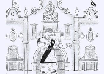 Veja ilustração de Payet em São Januário