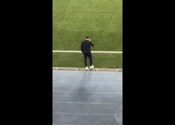 Pedrinho está no campo do Engenhão; assista ao vídeo