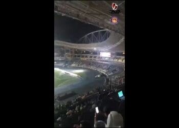 Vídeo revela a celebração das torcidas no Engenhão antes do clássico; assista.