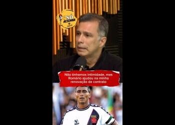 Luisinho conta como Romário o apoiou na renovação de seu contrato com o Vasco; confira.