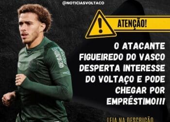 Volta Redonda demonstra interesse em Figueiredo.