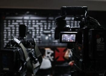 Sala de imprensa de São Januário está pronta para a coletiva de Pedrinho