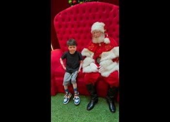 Pequeno torcedor Gui solicita ao Papai Noel que o Vasco conquiste a Libertadores no próximo ano; assista ao vídeo.