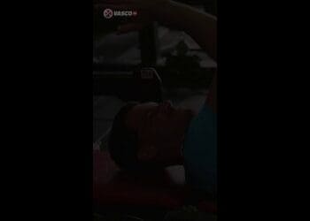 Vasco publica vídeo com clipes do treino realizado neste sábado; assista!