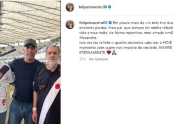 Felipe enfrenta a perda do irmão durante a madrugada, conduz seu primeiro treino no Vasco e, em seguida, participa do sepultamento.