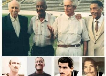 Veja imagens de ícones do Expresso da Vitória na celebração dos 49 anos da conquista de 1948.