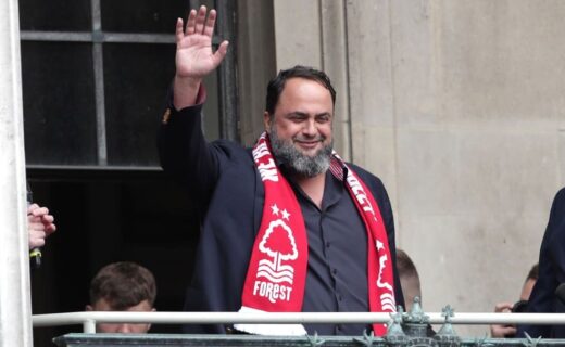 Evangelos Marinakis é o proprietário do Nottingham Forest — Foto: Getty Images
