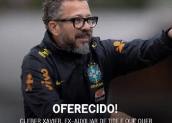 Ex-assistente de Tite, Cleber Xavier é disponibilizado ao Vasco