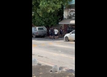 Movimentação de torcedores do Vasco nas proximidades da Arena Pantanal é moderada