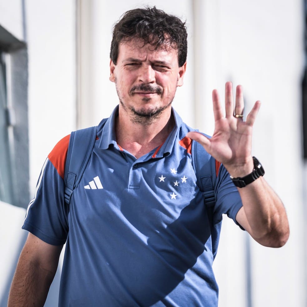 Fernando Diniz Cruzeiro — Foto: Gustavo Aleixo/ Cruzeiro