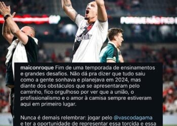 Maicon: ‘Sinto orgulho ao perceber que a união, o profissionalismo e a paixão pela camisa sempre foram prioritários aqui’