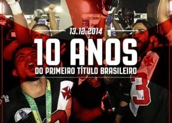 Futebol Americano: Vasco Almirantes celebra uma década da conquista brasileira