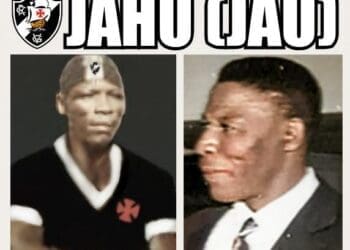 Há 115 anos, nasceu o zagueiro Jaú, que atuou no Vasco de 1938 a 1942.