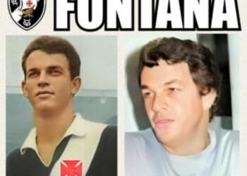Fontana, defensor do Vasco na década de 60, estaria celebrando 84 anos nesta terça-feira.