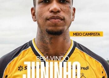 Cria Juninho é oficialmente apresentado pelo Criciúma