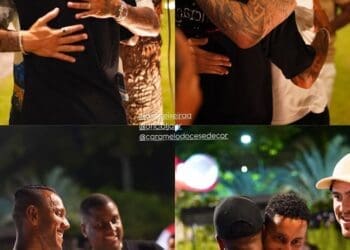 Atacante Pedro, do Flamengo, marcou presença na celebração de Alex Teixeira