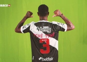 Tchê Tchê vestirá a camisa número 3 no Vasco