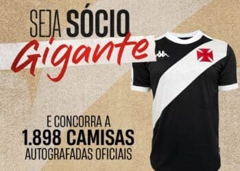Sócio Gigante realizará o sorteio de 1.898 camisas oficiais em 2025