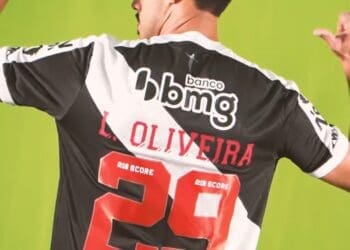 Lucas Oliveira vestirá a camisa 29 do Vasco.