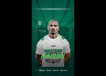 Coritiba oficializa a aquisição do defensor Maicon, ex-jogador do Vasco