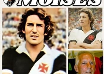 Há 77 anos, Moisés, o campeão brasileiro de 1974 pelo Vasco, vinha ao mundo.