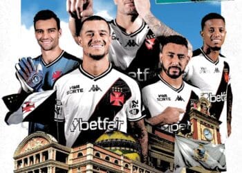 Confira a arte promocional da partida Vasco x Madureira.