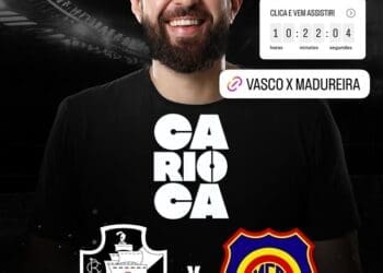 Confira os profissionais escalados para a transmissão de Vasco x Madureira