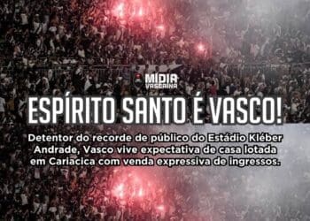 Já foram comercializados 18 mil ingressos para o confronto entre Vasco e Volta Redonda em Cariacica.