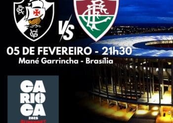 Ingressos para Vasco x Fluminense no Mané Garrincha estão disponíveis a partir de R$ 69.