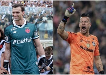 Vasco x Fluminense apresentará um confronto entre goleiros de distintas gerações.