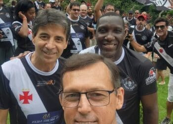 Odvan, Mauro Galvão e Sorato marcaram presença em evento para vascaínos em Varginha.