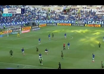 Emprestado pelo Vasco, Barros faz gol pelo América-MG diante do Cruzeiro; assista ao vídeo