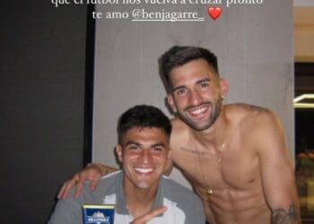 Irmão de Pablo Galdames e parceiro de Garré na Rússia, Tomás Galdames se despede do recém-chegado reforço do Vasco