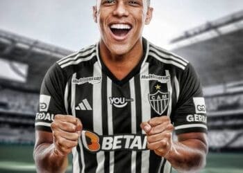 Veja as estatísticas do atacante colombiano Palacios, que é do Atlético-MG e está sendo cogitado no Vasco.