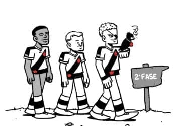 Confira a ilustração da Vascomics retratando a conquista sobre o União-MT.