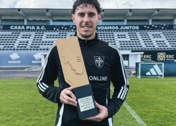 Nuno Moreira foi agraciado com o prêmio de melhor jogador de janeiro pela Liga Portuguesa.