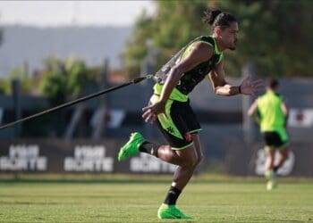 Confira as imagens do treinamento realizado nesta quinta-feira no CT Moacyr Barbosa.
