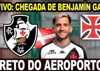 Assista à chegada de Benjamin Garré ao Rio de Janeiro.