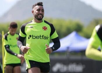 Vasco divulga imagens do treinamento deste sábado no CT Moacyr Barbosa