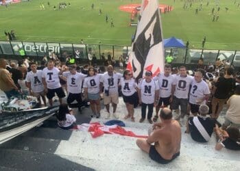TOV promoveu manifestação em São Januário durante o jogo Vasco x Botafogo