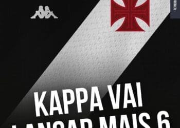 Kappa precisa criar mais 6 novos modelos de uniformes para o Vasco.